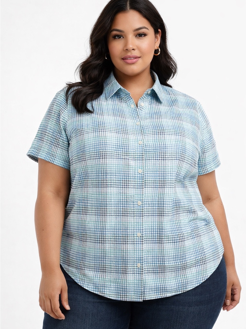 5/$25 Calvin Klein Button Down Size Large